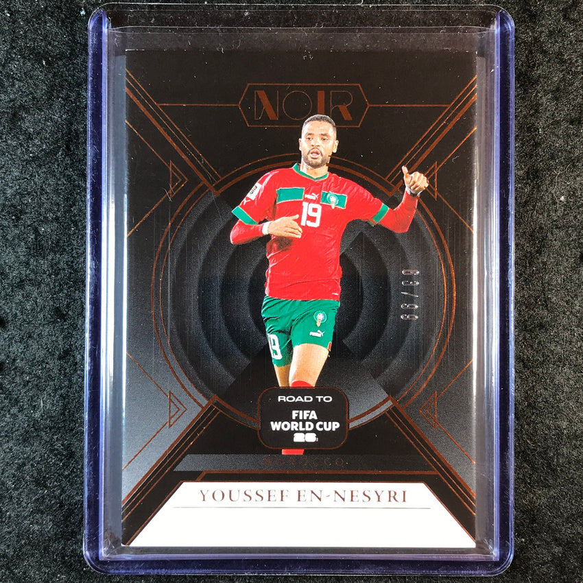 2025-26 Noir Road to FIFA World Cup YOUSSEF EN-NESYRI Base Bronze 63/99 #21