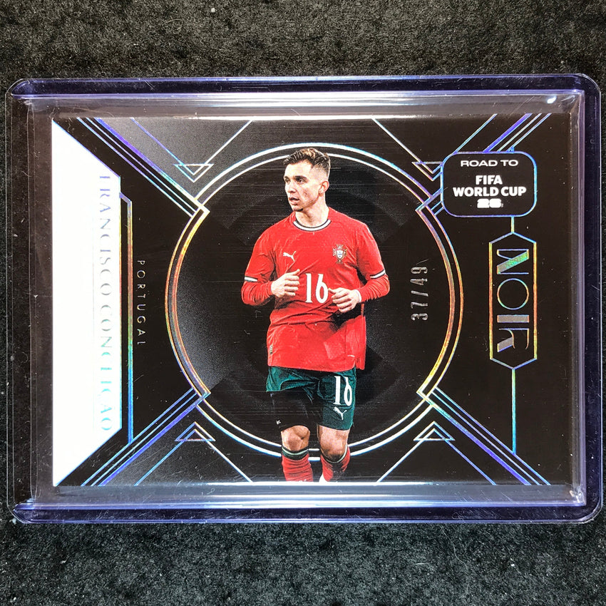2025-26 Noir Road to FIFA World Cup FRANCISCO CONCEICAO Base Silver 37/49 #192
