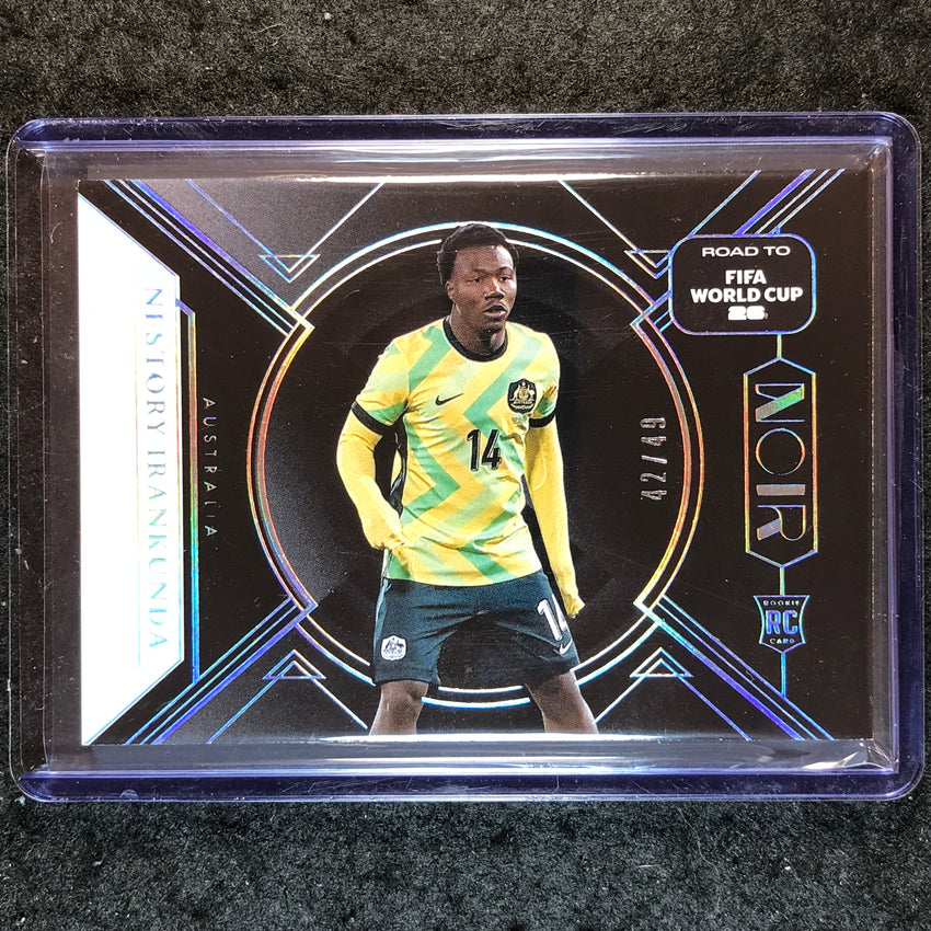 2025-26 Noir Road to World Cup NESTORY IRANKUNDA Rookie Base Silver 42/49 #200