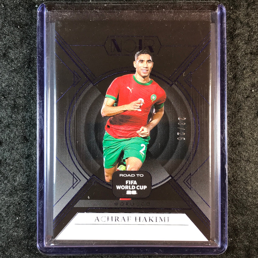 2025-26 Noir Road to FIFA World Cup ACHRAF HAKIMI Base Sapphire 23/25 #20