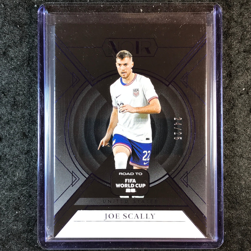 2025-26 Noir Road to FIFA World Cup JOE SCALLY Base Sapphire 24/25 #41