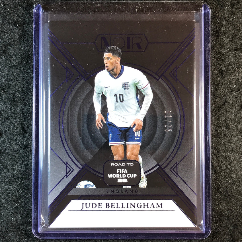 2025-26 Noir Road to FIFA World Cup JUDE BELLINGHAM Base Sapphire 11/25 #49