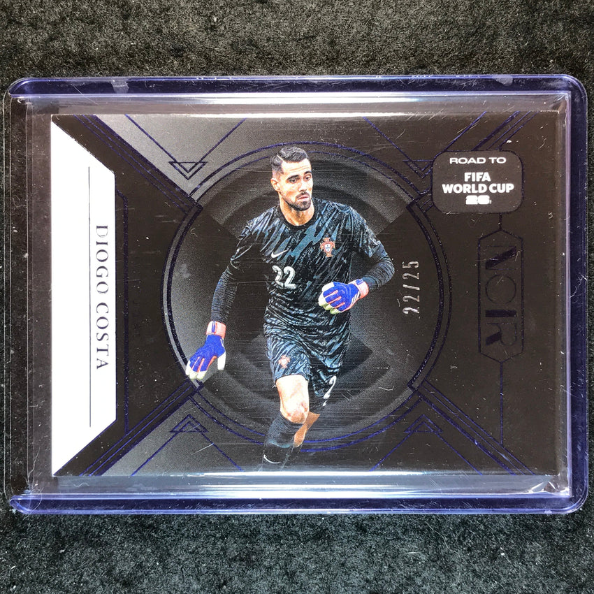 2025-26 Noir Road to FIFA World Cup DIOGO COSTA Base Sapphire 22/25 #193