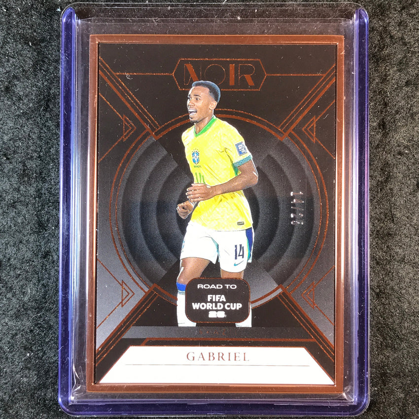 2025-26 Noir Road to FIFA World Cup GABRIEL Base Bronze Frame 14/25 #68