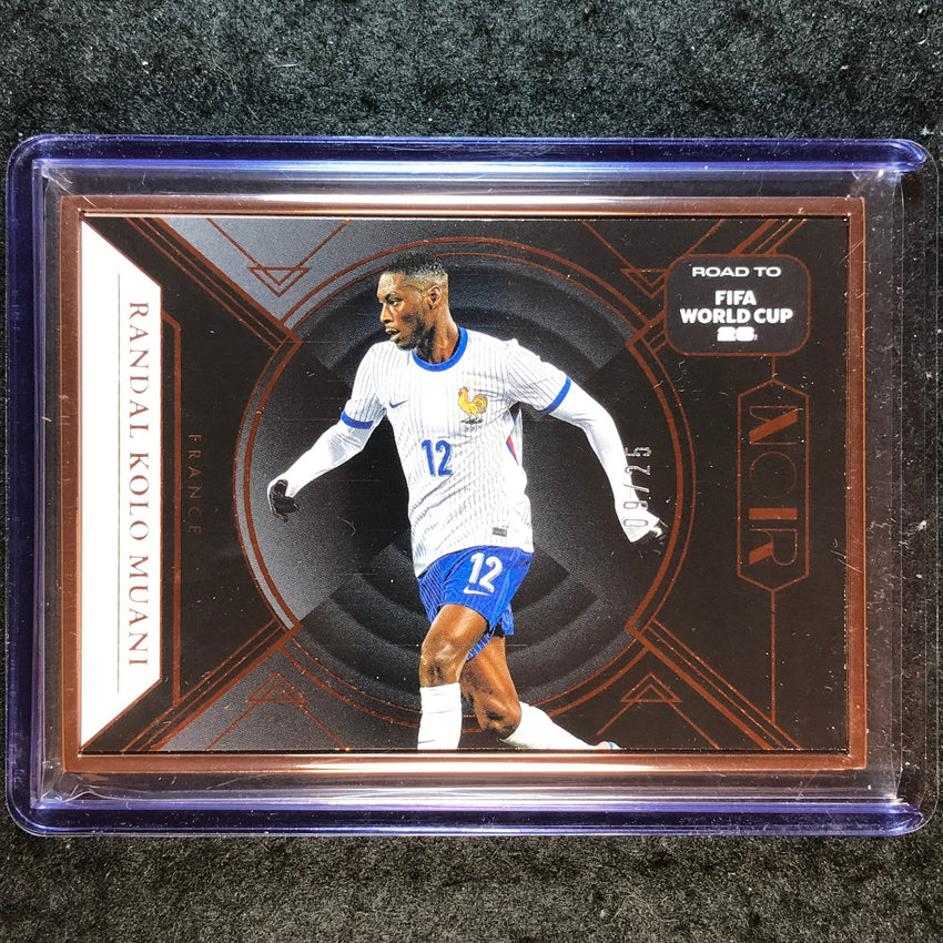 2025-26 Noir Road to World Cup RANDAL KOLO MUANI Base Bronze Frame 9/25 #131