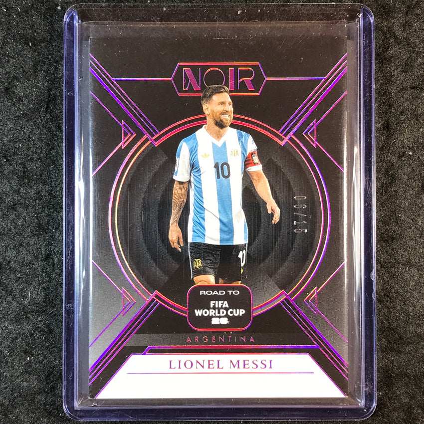 2025-26 Noir Road to FIFA World Cup LIONEL MESSI Base Pink 6/15 #5