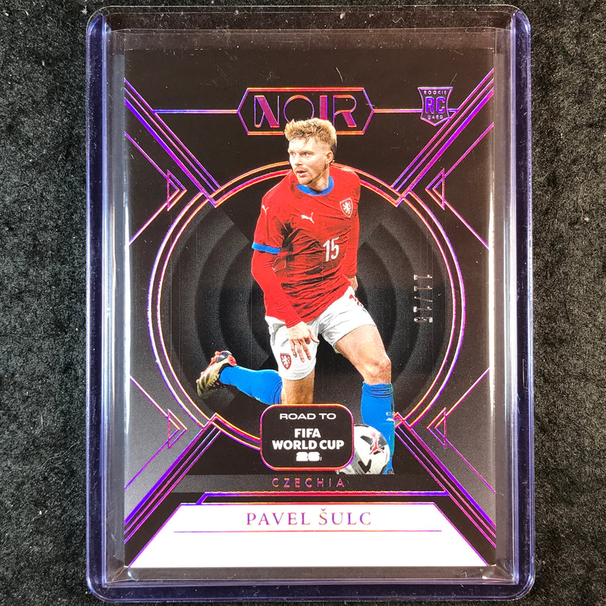 2025-26 Noir Road to FIFA World Cup PAVEL SULC Rookie Base Pink 11/15 #12