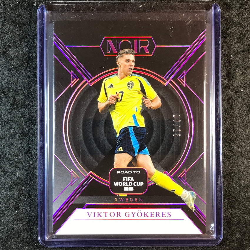 2025-26 Noir Road to FIFA World Cup VIKTOR GYOKERES Base Pink 10/15 #13