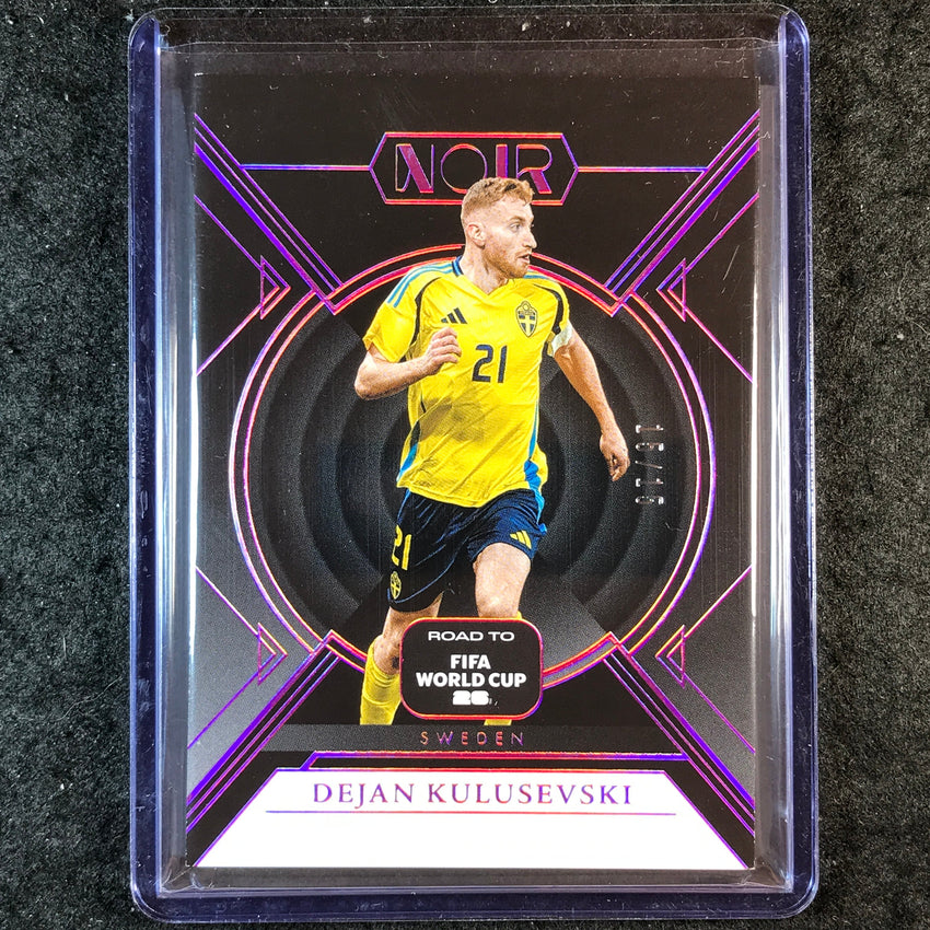2025-26 Noir Road to FIFA World Cup DEJAN KULUSEVSKI Base Pink 15/15 #14