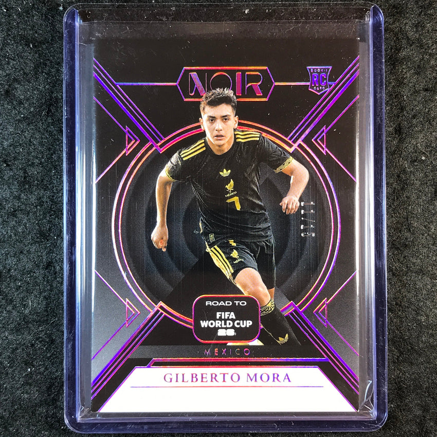 2025-26 Noir Road to FIFA World Cup GILBERTO MORA Rookie Base Pink 11/15 #25