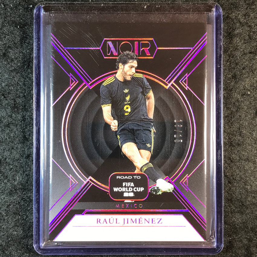 2025-26 Noir Road to FIFA World Cup RAUL JIMENEZ Base Pink 13/15 #26