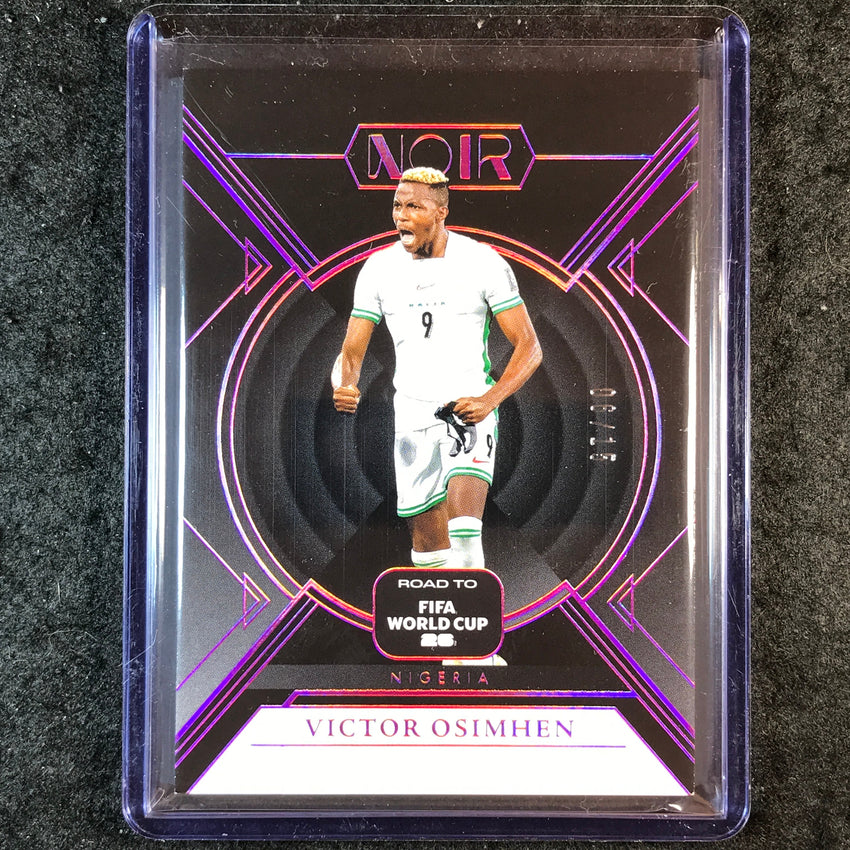 2025-26 Noir Road to FIFA World Cup VICTOR OSIMHEN Base Pink 6/15 #35