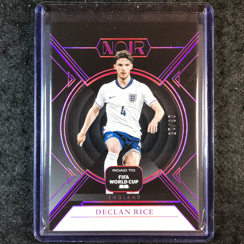2025-26 Noir Road to FIFA World Cup DECLAN RICE Base Pink 3/15 #43