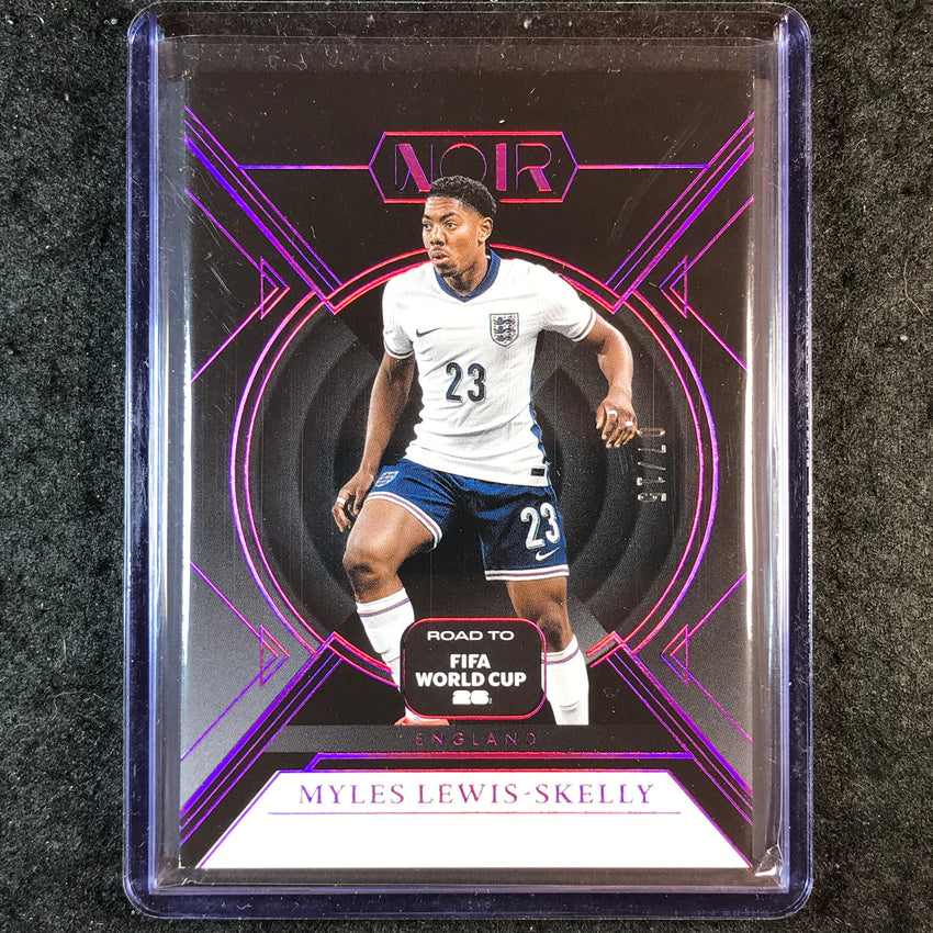 2025-26 Noir Road to FIFA World Cup MYLES LEWIS-SKELLY Base Pink 7/15 #47