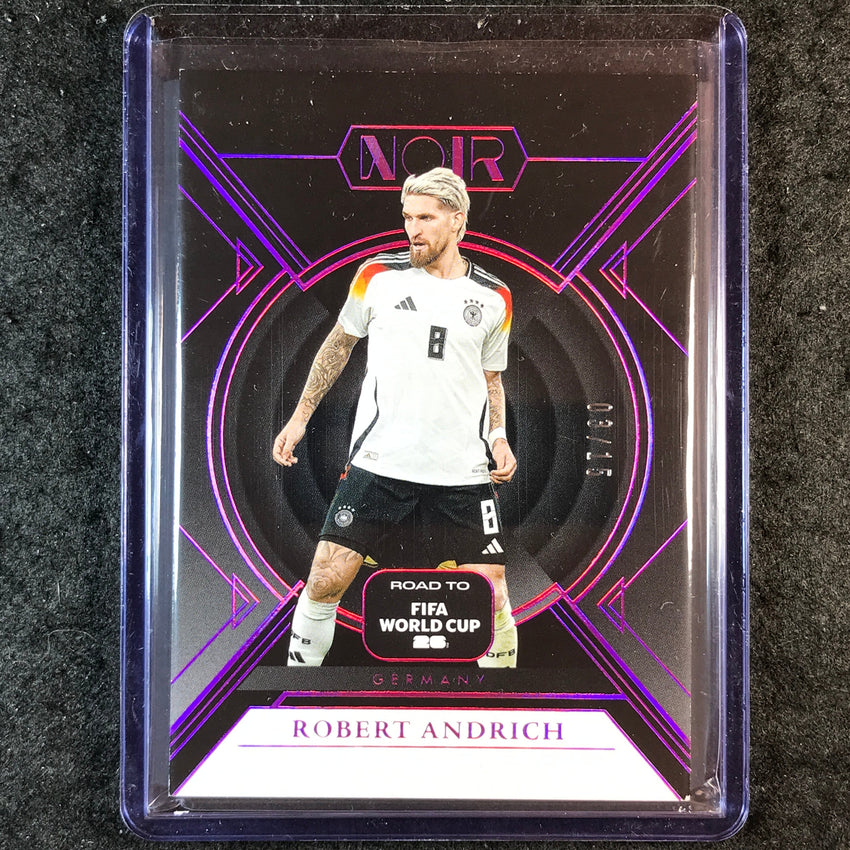 2025-26 Noir Road to FIFA World Cup ROBERT ANDRICH Base Pink 3/15 #82