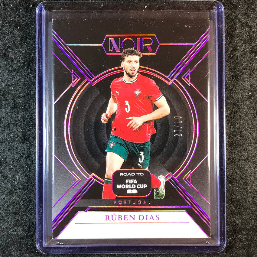 2025-26 Noir Road to FIFA World Cup RUBEN DIAS Base Pink 7/15 #96