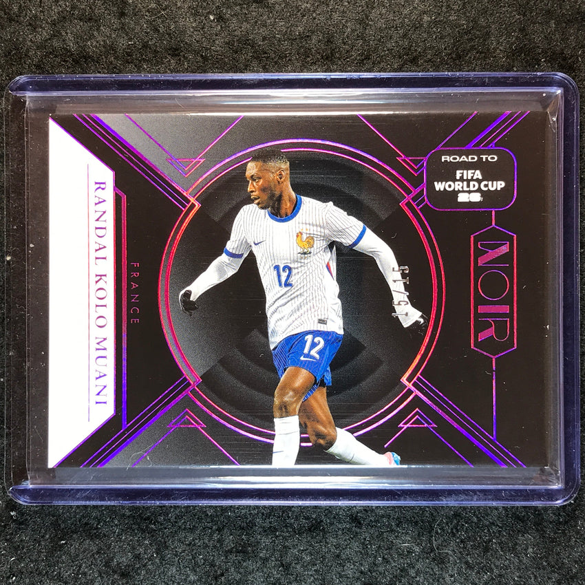 2025-26 Noir Road to FIFA World Cup RANDAL KOLO MUANI Base Pink 15/15 #131