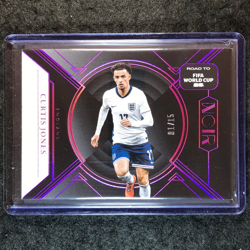 2025-26 Noir Road to FIFA World Cup CURTIS JONES Base Pink 1/15 #147