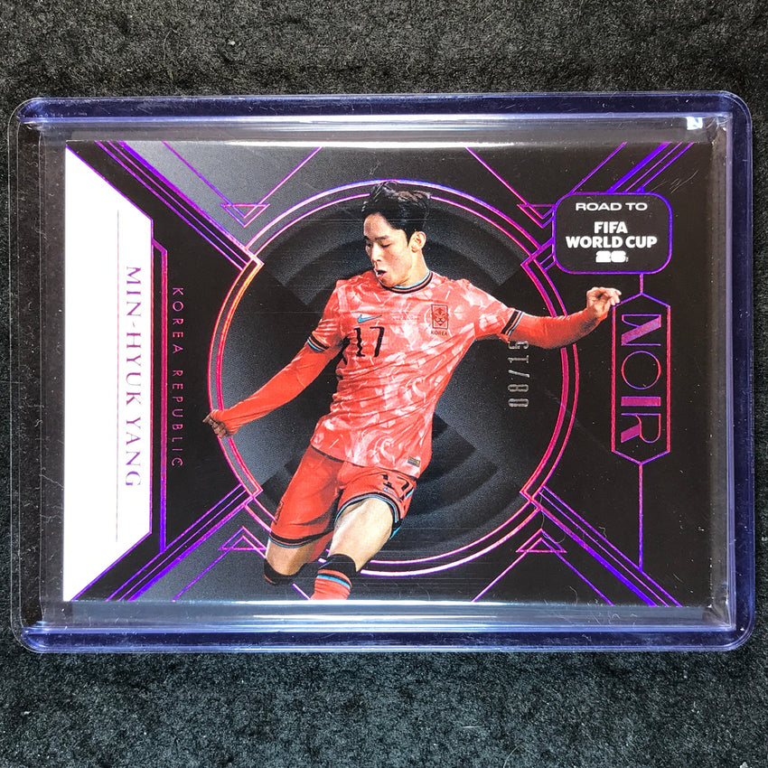 2025-26 Noir Road to FIFA World Cup MIN-HYUK YANG Base Pink 8/15 #151