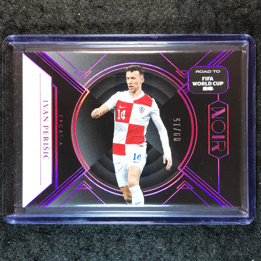 2025-26 Noir Road to FIFA World Cup IVAN PERISIC Base Pink 9/15 #154