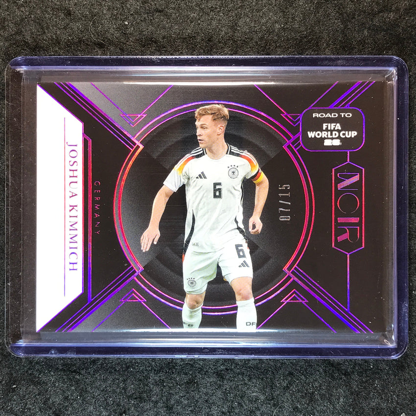 2025-26 Noir Road to FIFA World Cup JOSHUA KIMMICH Base Pink 7/15 #178