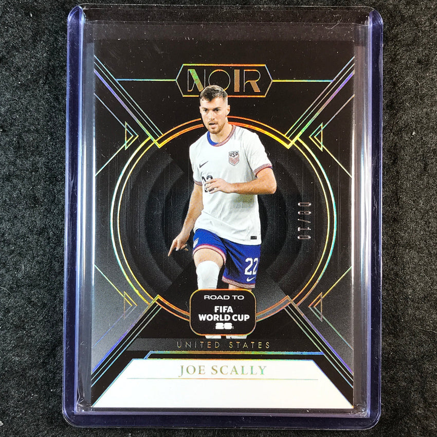 2025-26 Noir Road to FIFA World Cup JOE SCALLY Base Gold 8/10 #41