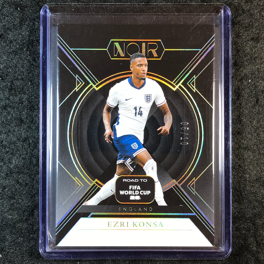 2025-26 Noir Road to FIFA World Cup EZRI KONSA Base Gold 5/10 #44