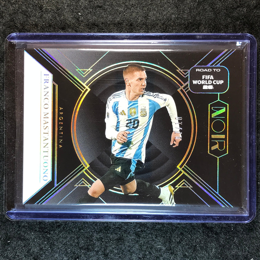 2025-26 Noir Road to FIFA World Cup FRANCO MASTANTUONO Base Gold 7/10 #107
