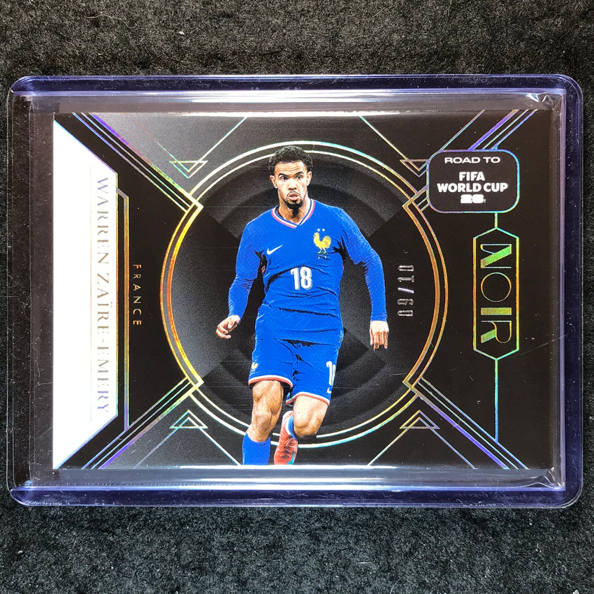 2025-26 Noir Road to FIFA World Cup WARREN ZAIRE-EMERY Base Gold 9/10 #132