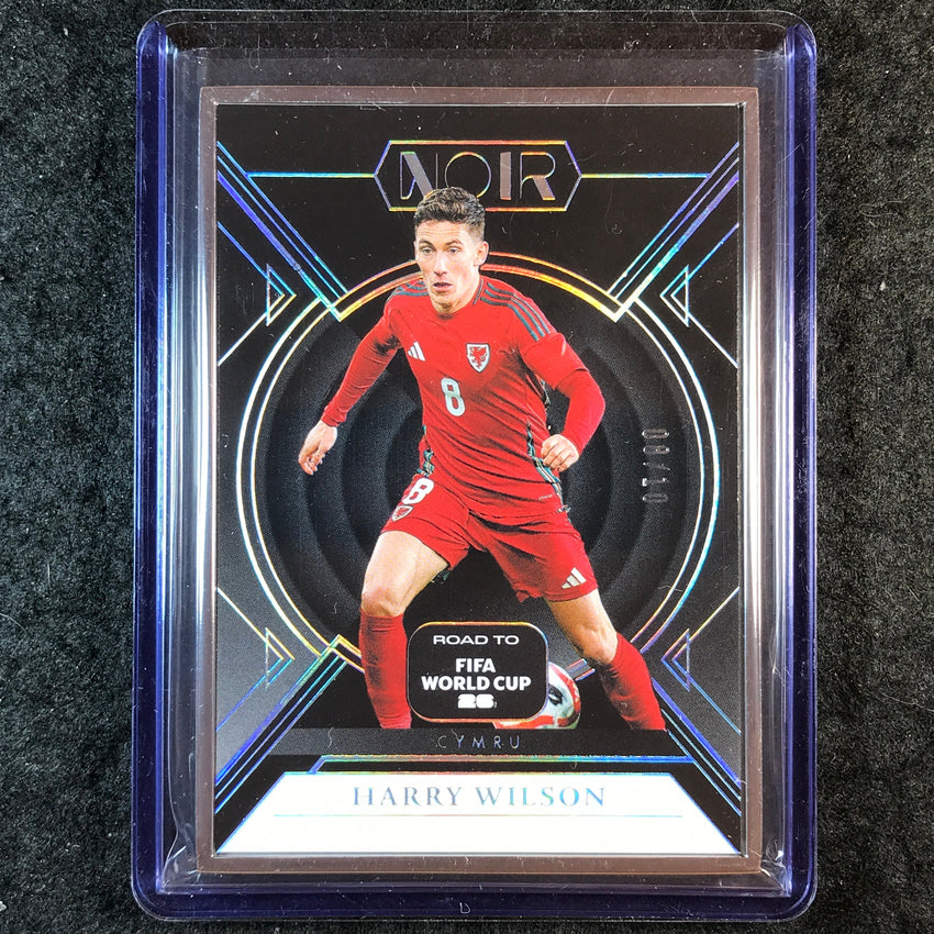 2025-26 Noir Road to FIFA World Cup HARRY WILSON Base Silver Frame 8/10 #39