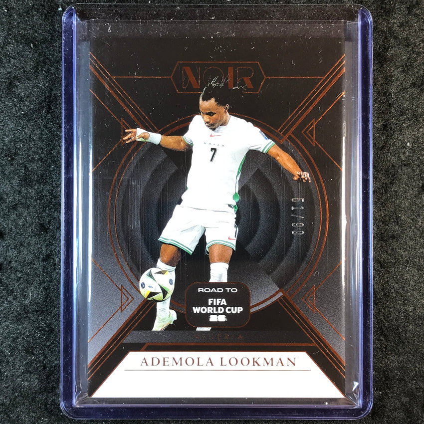 2025-26 Noir Road to FIFA World Cup ADEMOLA LOOKMAN Base Bronze 51/99 #36