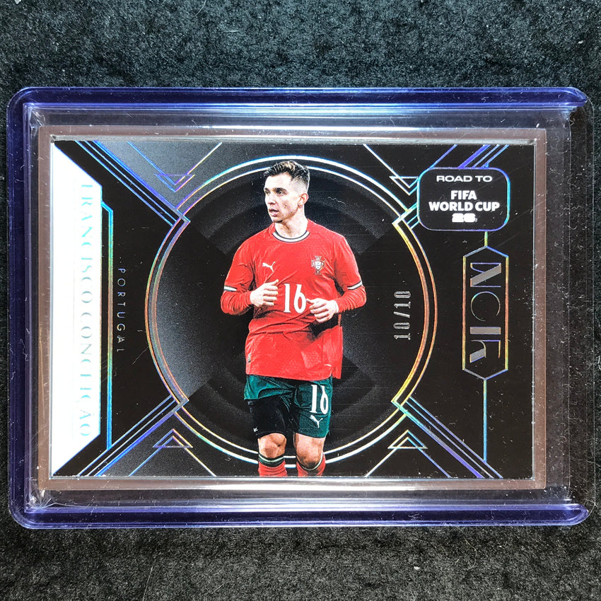 2025-26 Noir Road to World Cup FRANCISCO CONCEICAO Base Silver Frame 10/10 #192