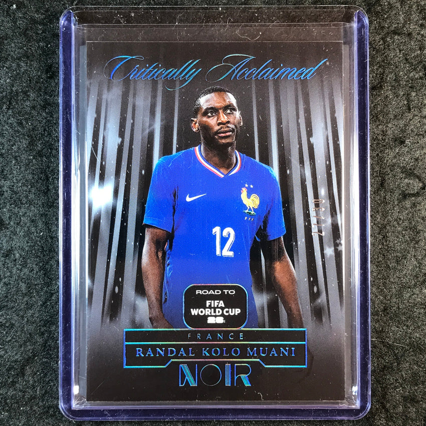 2025-26 Noir Road to World Cup RANDAL KOLO MUANI Critically Acclaimed 27/30 #12