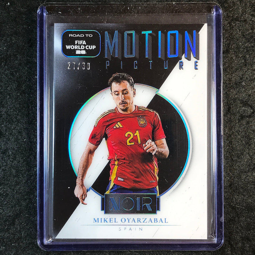 2025-26 Noir Road to FIFA World Cup MIKEL OYARZABAL Motion Picture 27/30 #19