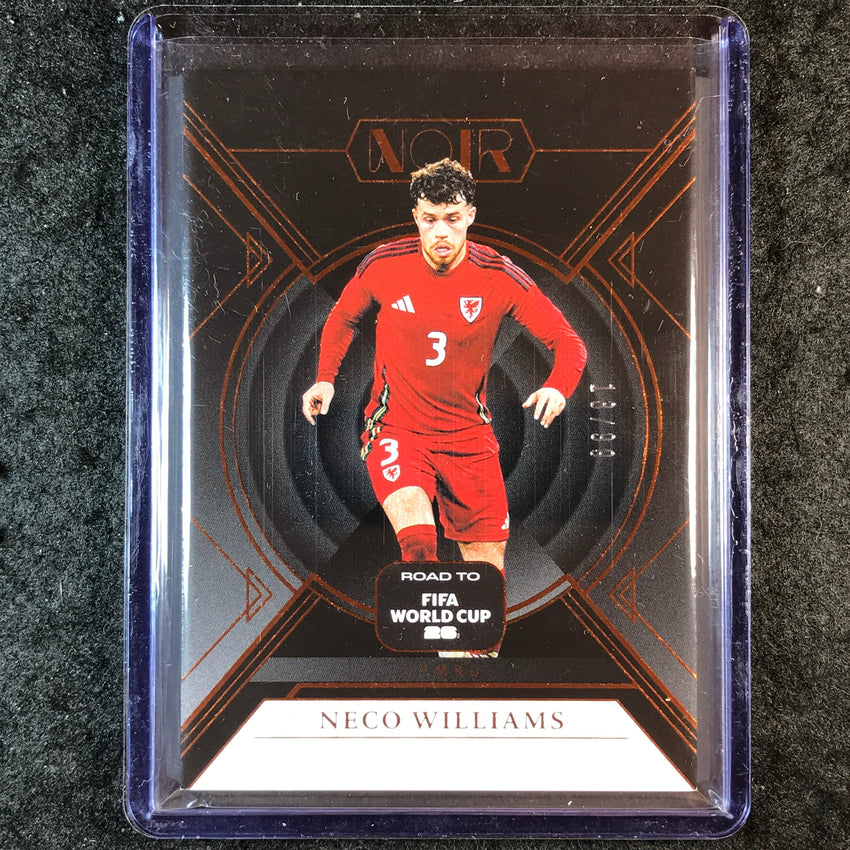 2025-26 Noir Road to FIFA World Cup NECO WILLIAMS Base Bronze 13/99 #38