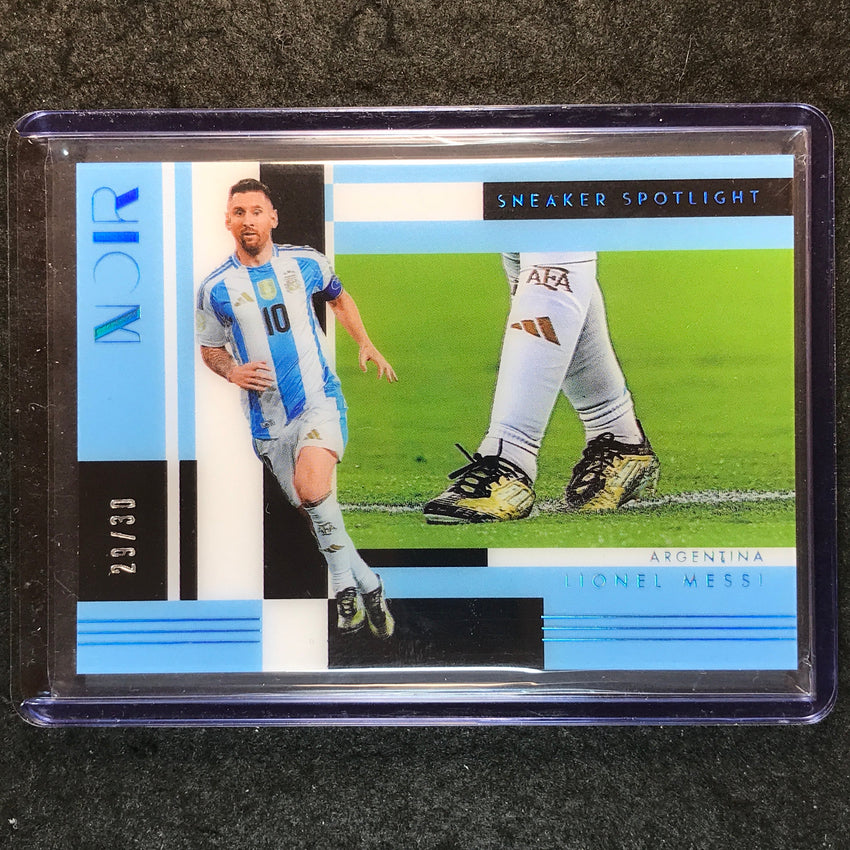 2025-26 Noir Road to FIFA World Cup LIONEL MESSI Sneaker Spotlight 29/30 #10