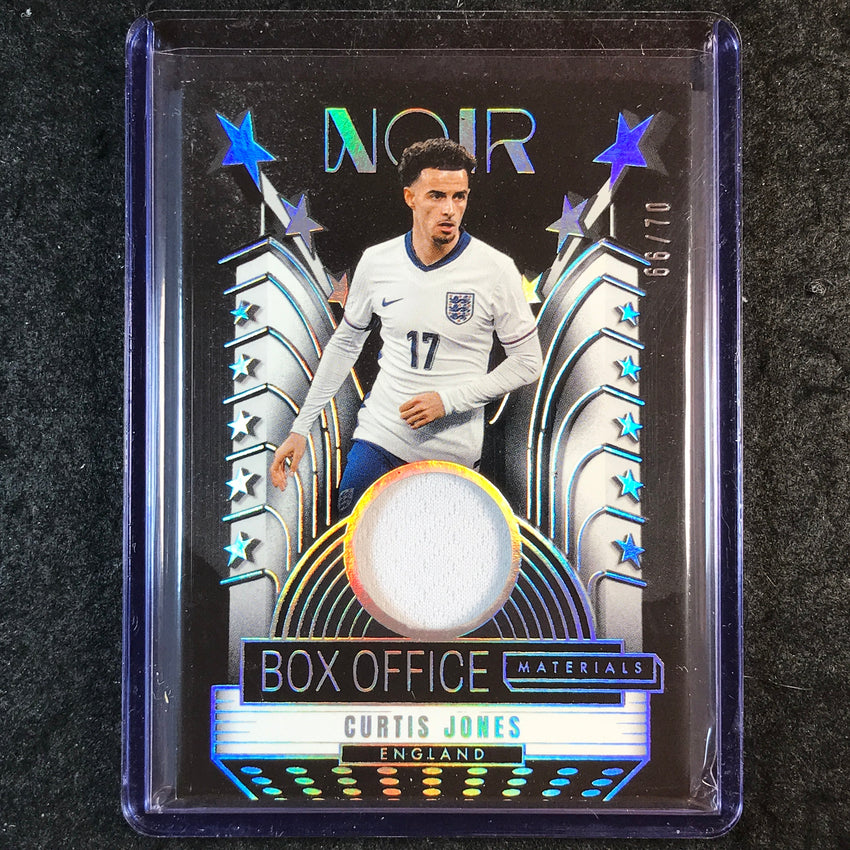 2025-26 Noir Road to World Cup CURTIS JONES Box Office Materials Jersey 66/70