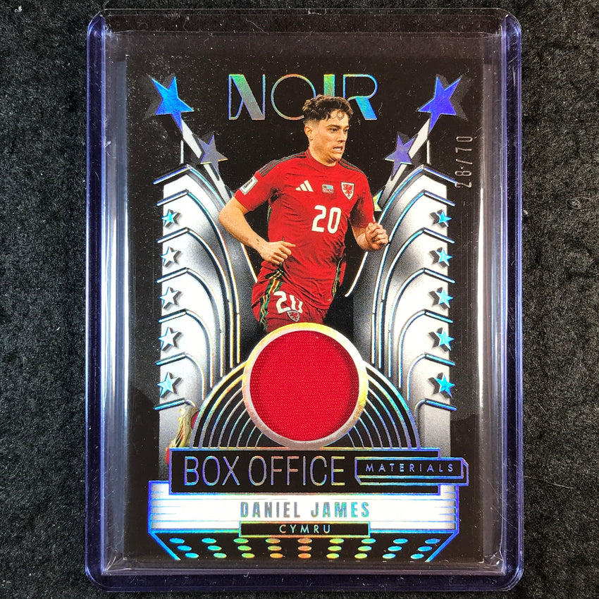 2025-26 Noir Road to World Cup DANIEL JAMES Box Office Materials Jersey 28/70