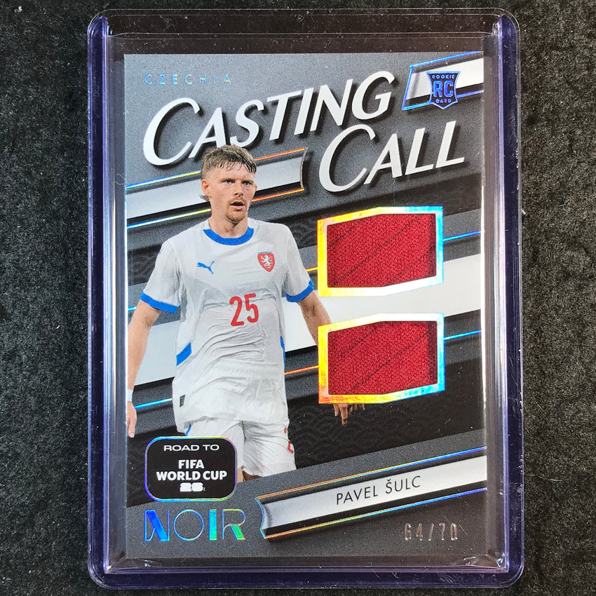 2025-26 Noir Road to World Cup PAVEL SULC Casting Call Materials Rookie 64/70