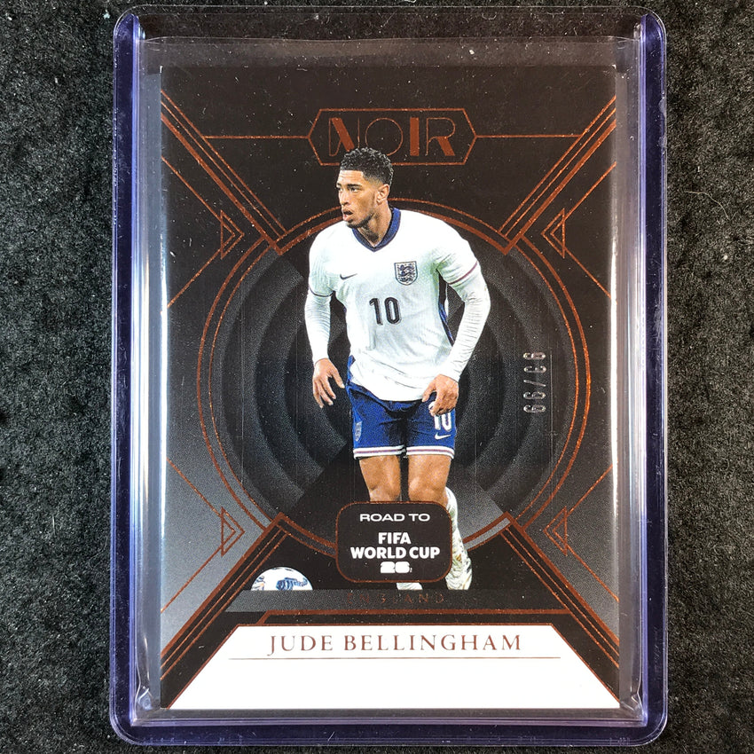 2025-26 Noir Road to FIFA World Cup JUDE BELLINGHAM Base Bronze 93/99 #49