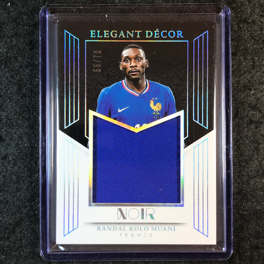 2025-26 Noir Road to World Cup RANDAL KOLO MUANI Elegant Decor Jersey 56/70