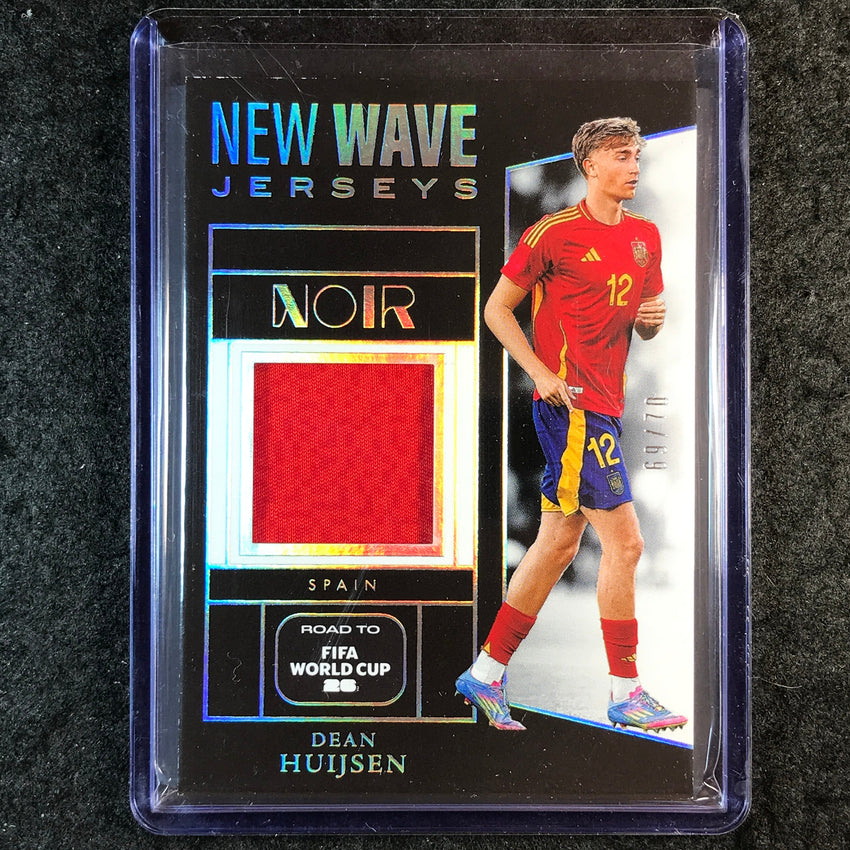 2025-26 Noir Road to FIFA World Cup DEAN HUIJSEN New Wave Jerseys 69/70