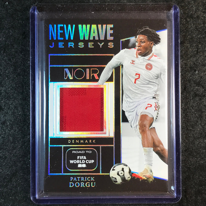 2025-26 Noir Road to FIFA World Cup PATRICK DORGU New Wave Jerseys 36/70