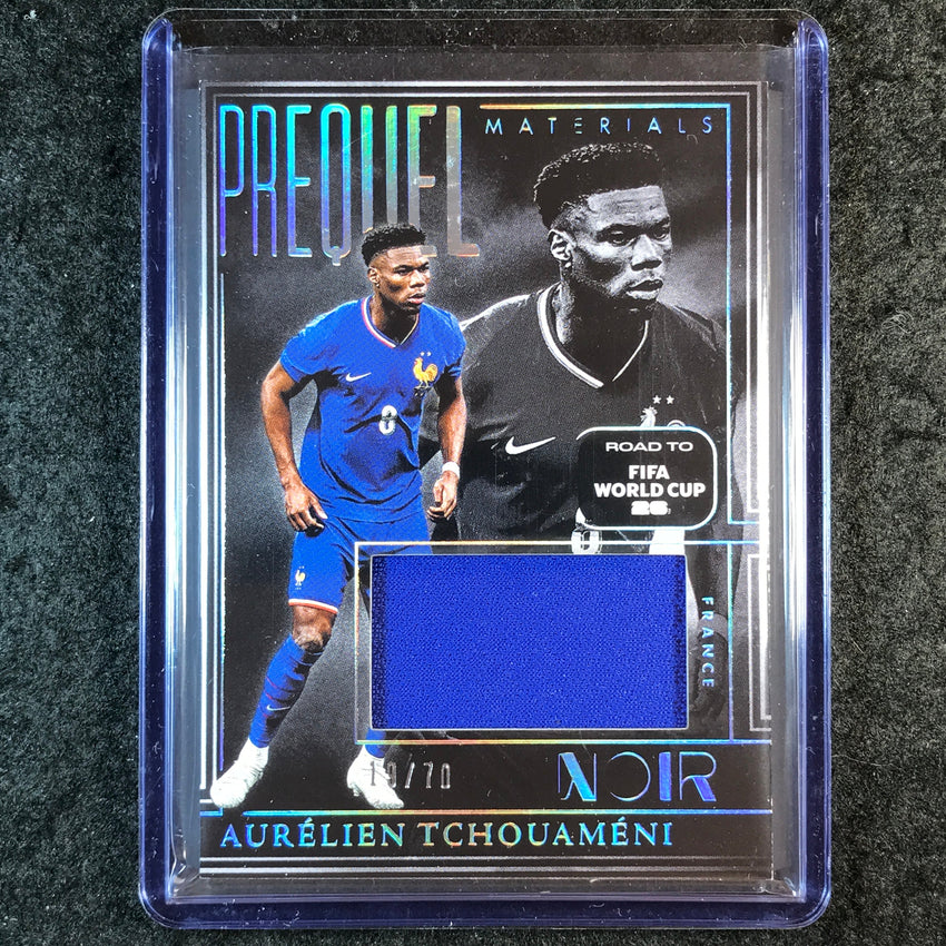 2025-26 Noir Road to World Cup AURELIEN TCHOUAMENI Prequel Materials 19/70