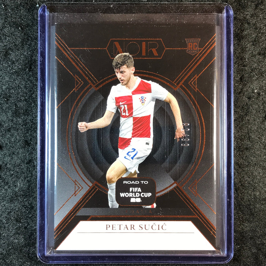 2025-26 Noir Road to FIFA World Cup PETAR SUCIC Rookie Base Bronze 92/99 #54