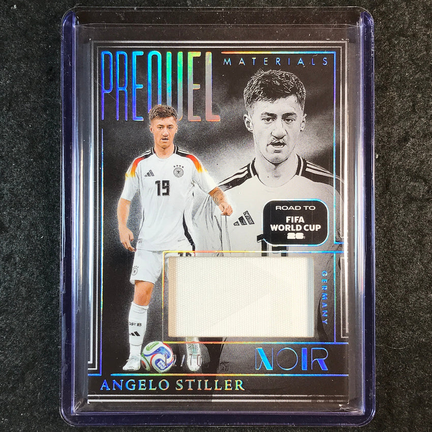 2025-26 Noir Road to World Cup ANGELO STILLER Prequel Materials Jersey 12/70
