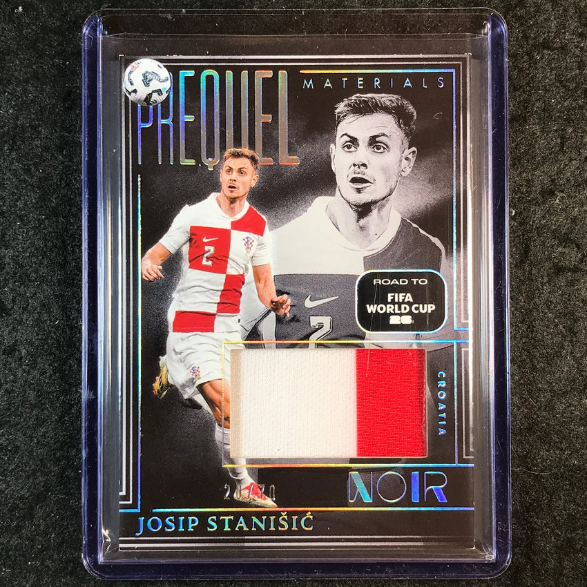 2025-26 Noir Road to World Cup JOSIP STANISIC Prequel Materials Jersey 20/70