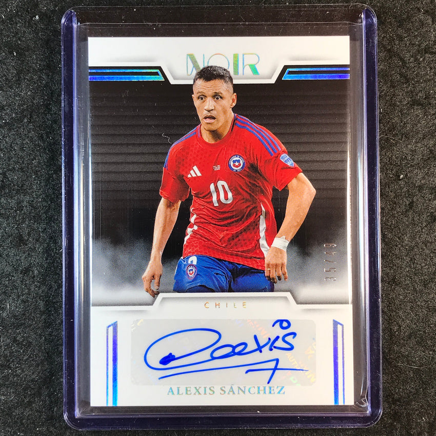 2025-26 Noir Road to FIFA World Cup ALEXIS SANCHEZ Color Auto Silver 35/49