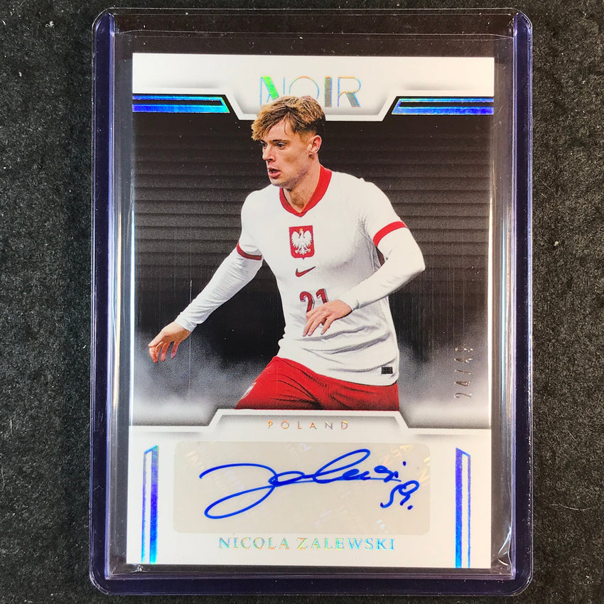 2025-26 Noir Road to FIFA World Cup NICOLA ZALEWSKI Color Auto Silver 24/49