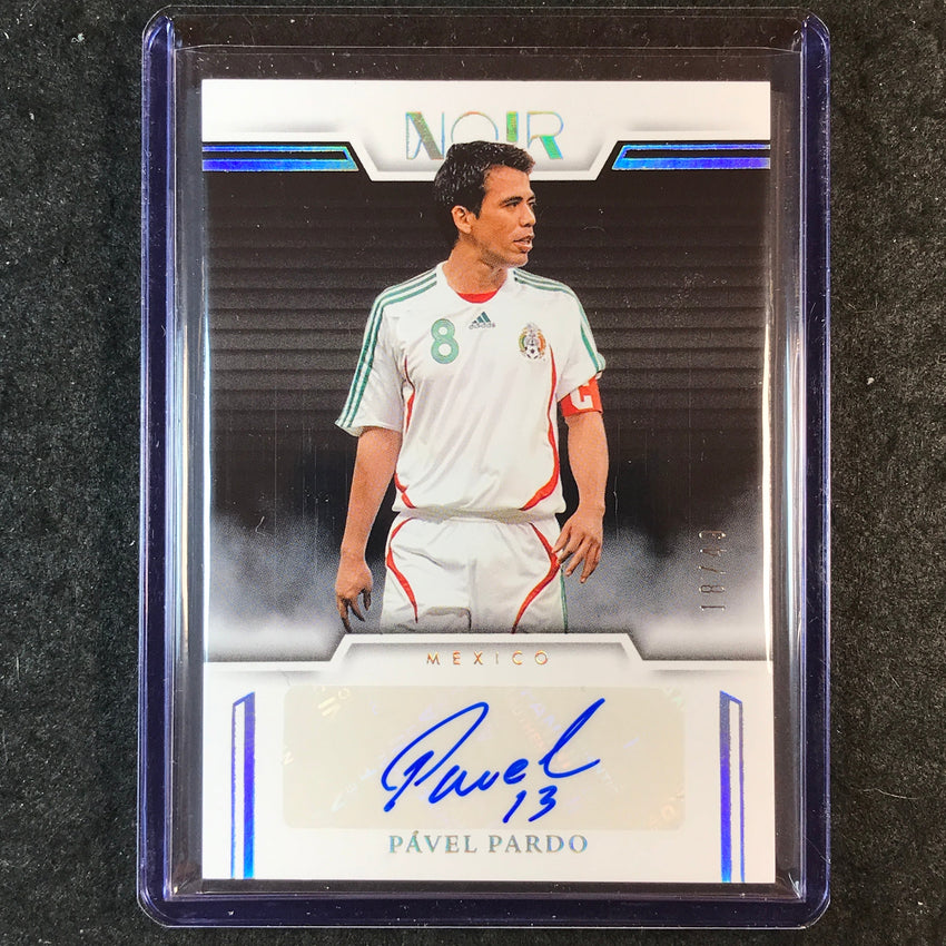 2025-26 Noir Road to FIFA World Cup PAVEL PARDO Color Auto Silver 18/49